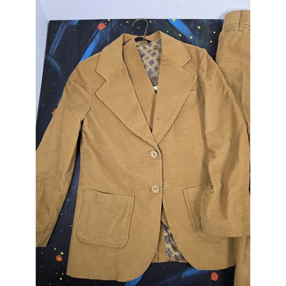 VTG JCPenney Childrens 3 Piece Courdoroy Suit SZ 12 - Picture 2 of 12